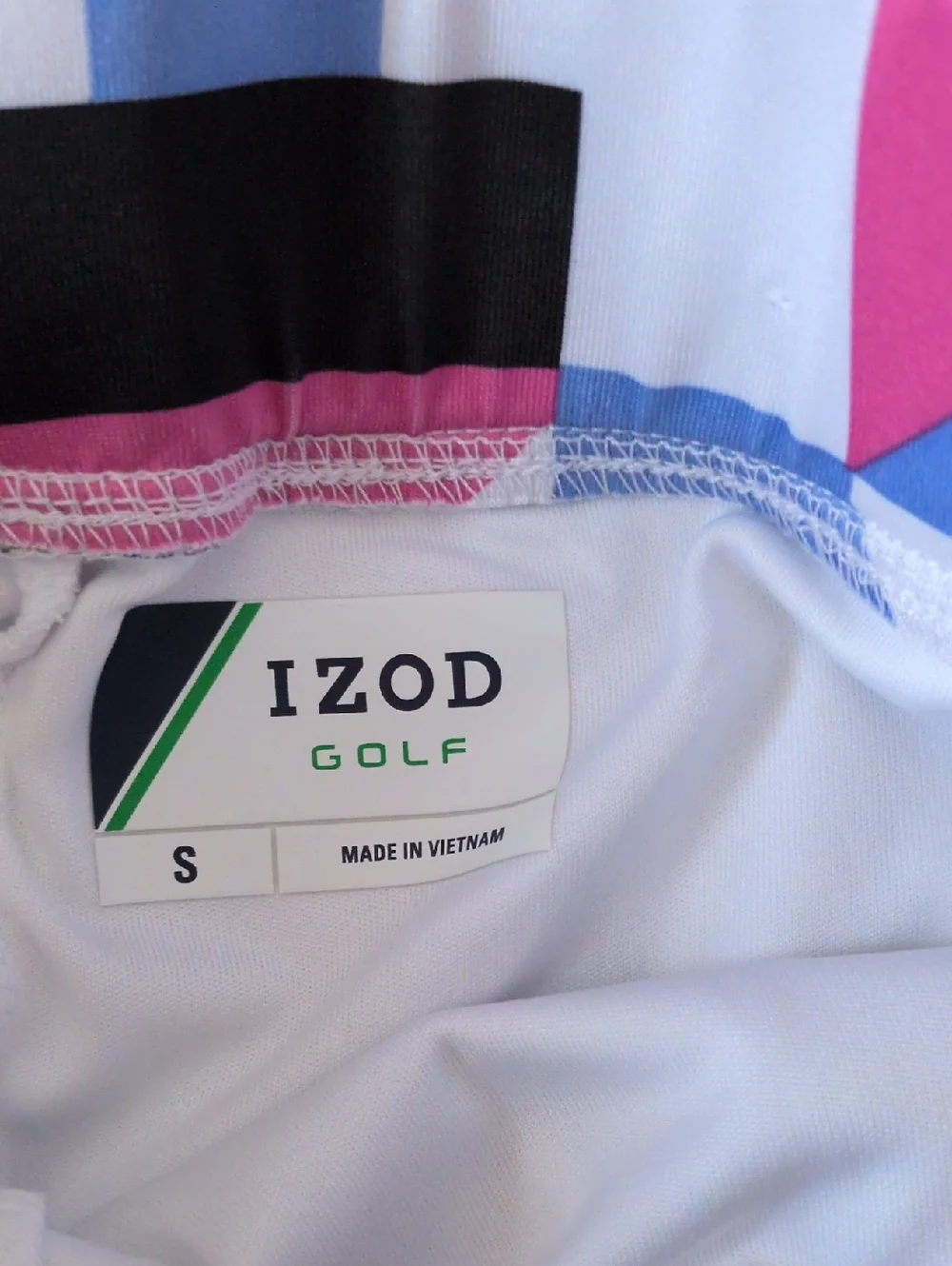 IZOD Geometric Print Athletic Skort Size Small